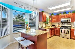Fridge, microwave, oven, stovetop - Heated Pool Home & SPA in Viera-w/Private Movie Theater!Your Home Away from Home (Melbourne)