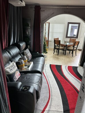 Smart TV, video games, DVD player, books