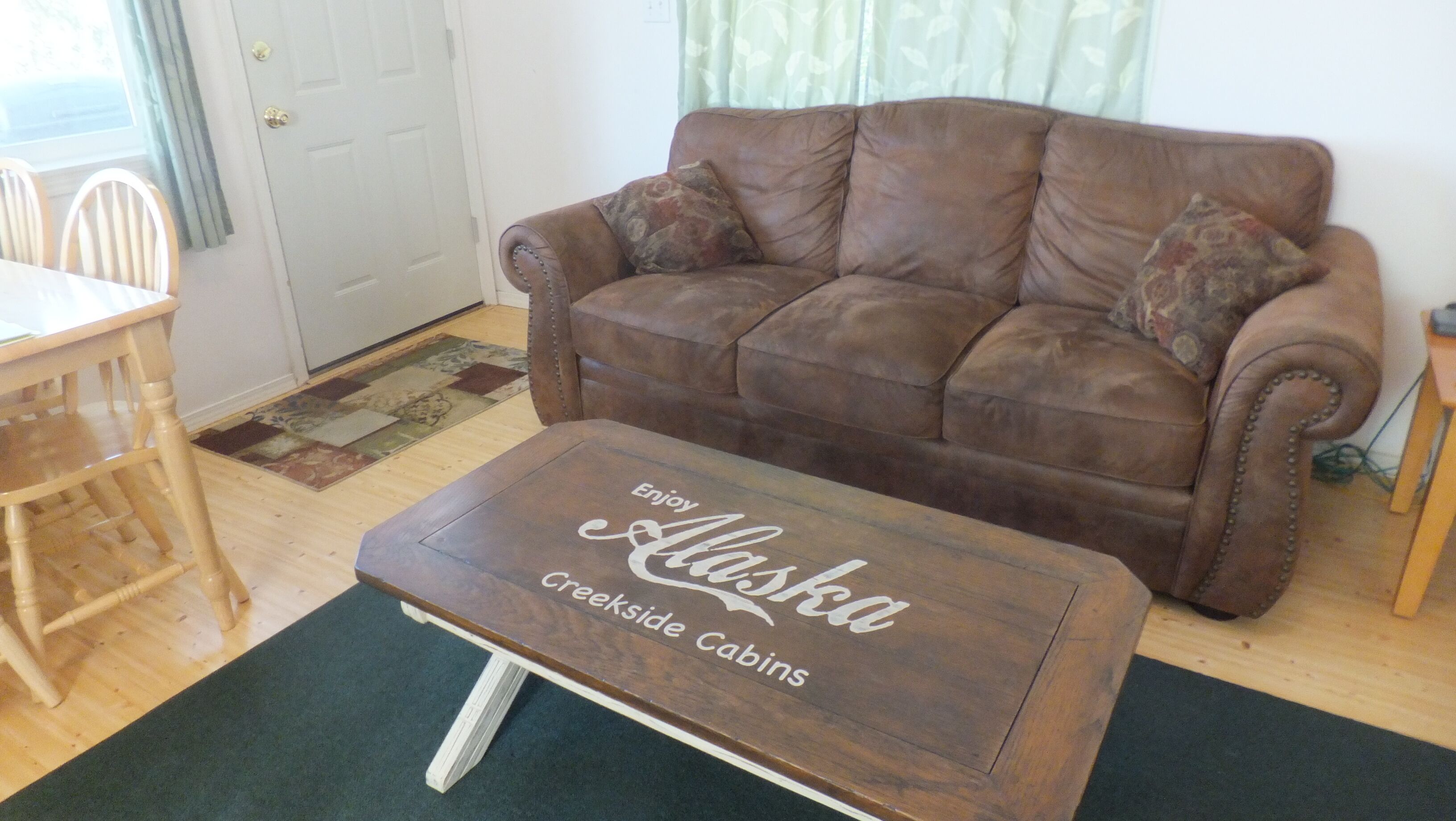 Alaska Creekside Cabins- cabin suite w/ a view!