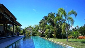 Outdoor pool - 2 bedrooms private villa with pool in Ubud, Bali (Ubud)