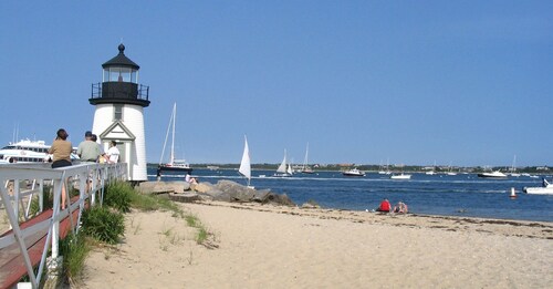 La casa Folger en el histórico Academy Hill, Nantucket