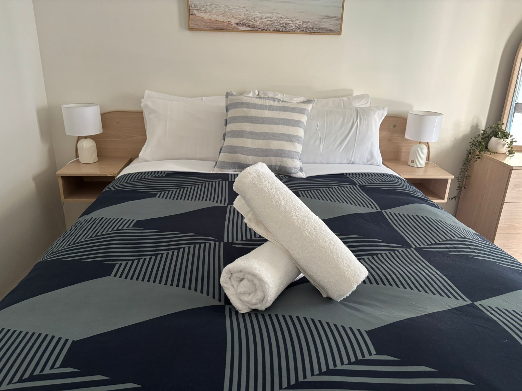 1 Schlafzimmer, Bügeleisen/Bügelbrett, Bettwäsche