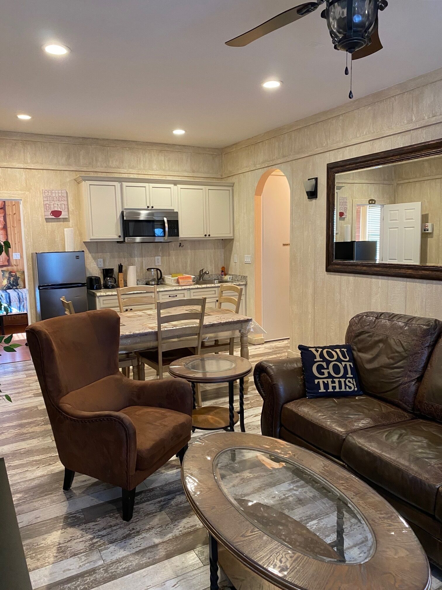 Smart TV, fireplace, toys, streaming services