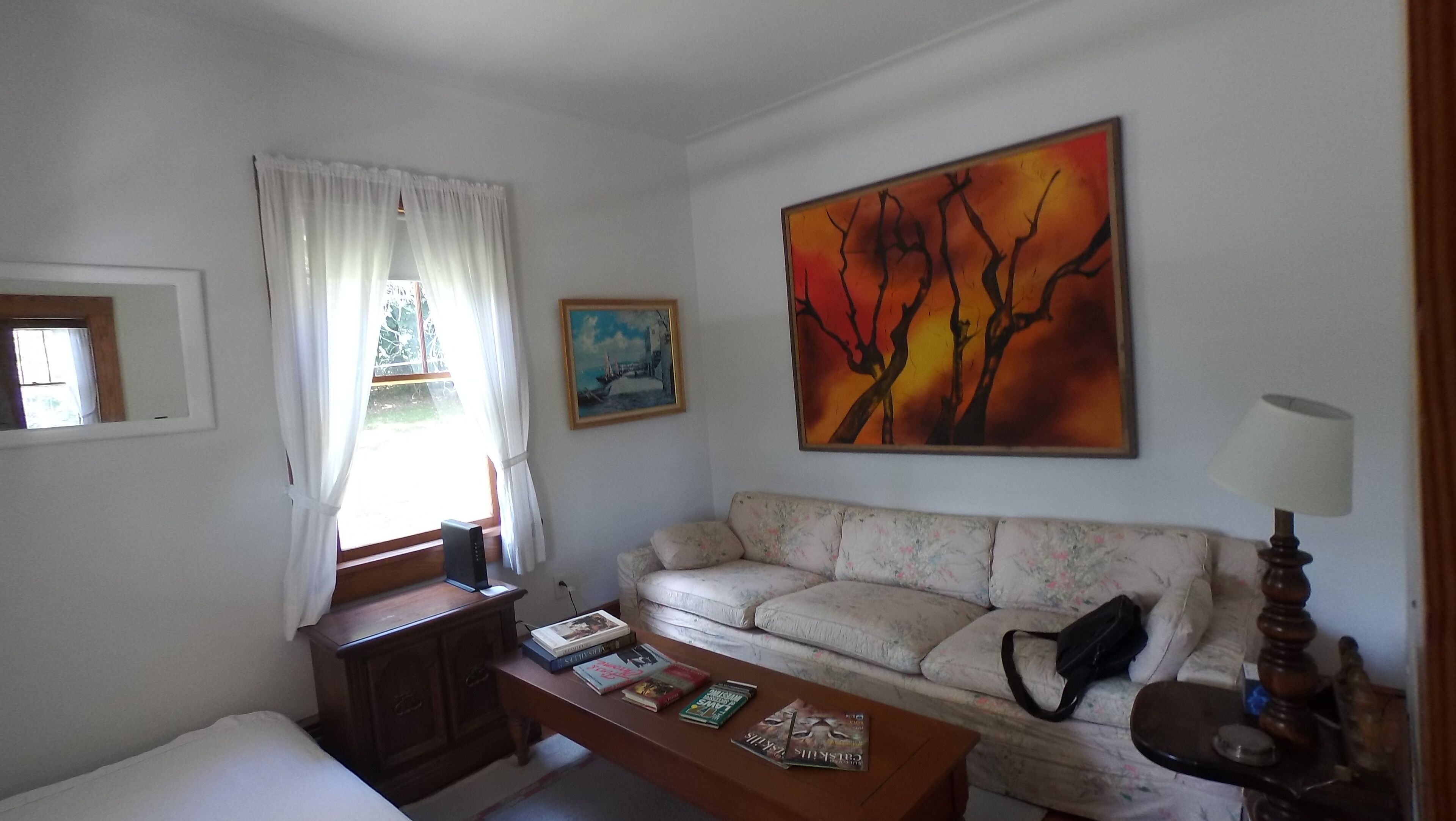 3 bedrooms,  2.5 baths  fully furnished and equipped, dog-friendly, on 15 acres