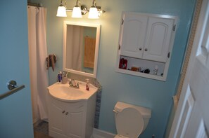 Duschwanne, Handtücher