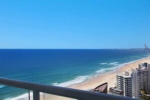 Enjoy stunning ocean views from this beachfront hotel.