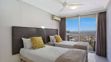 2 間睡房、熨斗/熨衫板、Wi-Fi、床單