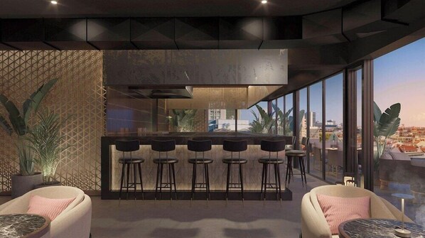 Bar (in der Unterkunft)