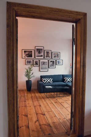 Comfort Apartment, 1 Queen Bed with Sofa bed, Non Smoking, City View | Individually decorated, individually furnished, iron/ironing board - Projekt Piekary (Poznan)