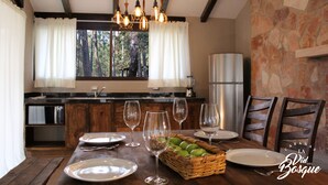 Espresso maker, fridge, microwave, oven - Cabañas La Vid Del Bosque (Tapalpa)
