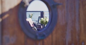 Interior - Beachfront Retreat On Sand with Charming Nautical Features | Lower Unit (Santa Barbara)