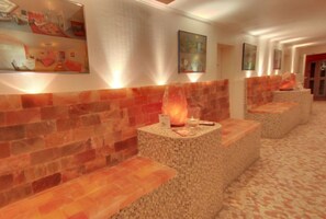 Espace de soins pour les couples, sauna, bain à remous, hammam