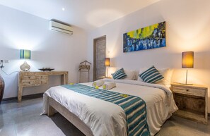 3 bedrooms, in-room safe, iron/ironing board, WiFi