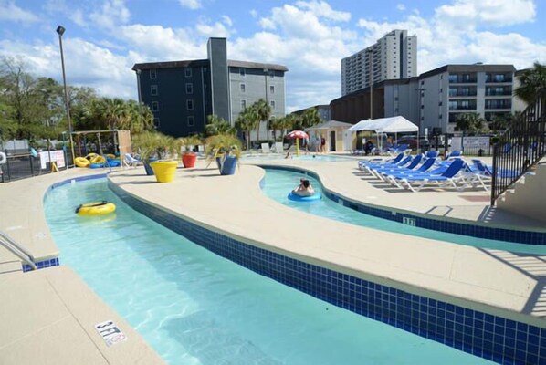Indoor pool, outdoor pool