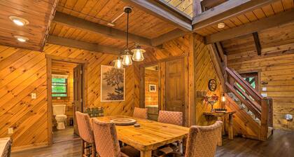 Pocono Log Cabin: Fireplace, Fire Pits & Amenities
