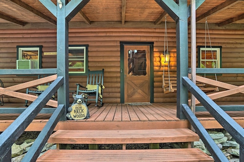 Pocono Log Cabin: Fireplace, Fire Pits & Amenities