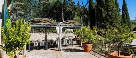 Restauration en plein air