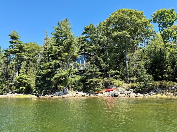 Exterior - Secluded ocean-front on Mount Desert Island, Acadia National Park.  (Mount Desert)