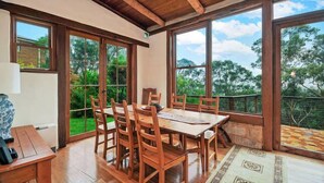 Interior - Nagual Retreat with its 'big sky views (Leura)