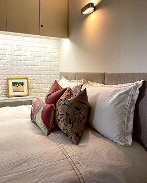3 bedrooms, desk, iron/ironing board, travel cot - @Seoul Station, White Modern House 'N2' (Seoul)