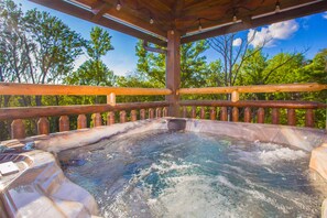 Baignoire à remous extérieure