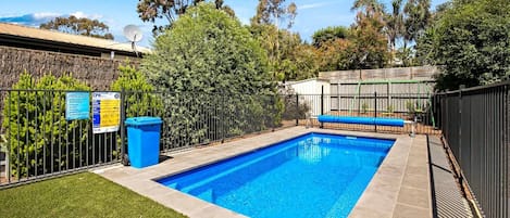 Una piscina climatizada