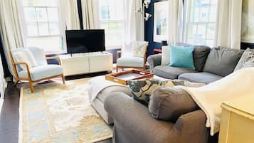 Smart TV, video games, books, stereo