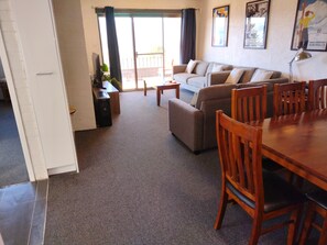 Smart TV, Netflix, DVD player, books