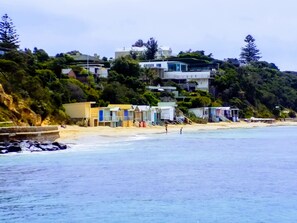 Beach nearby, sun loungers - Portsea - Bay views secluded homely property:2 minutes walk Portsea Hotel Beach (Portsea)
