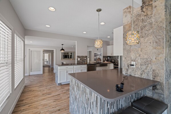 Microwave, ice maker