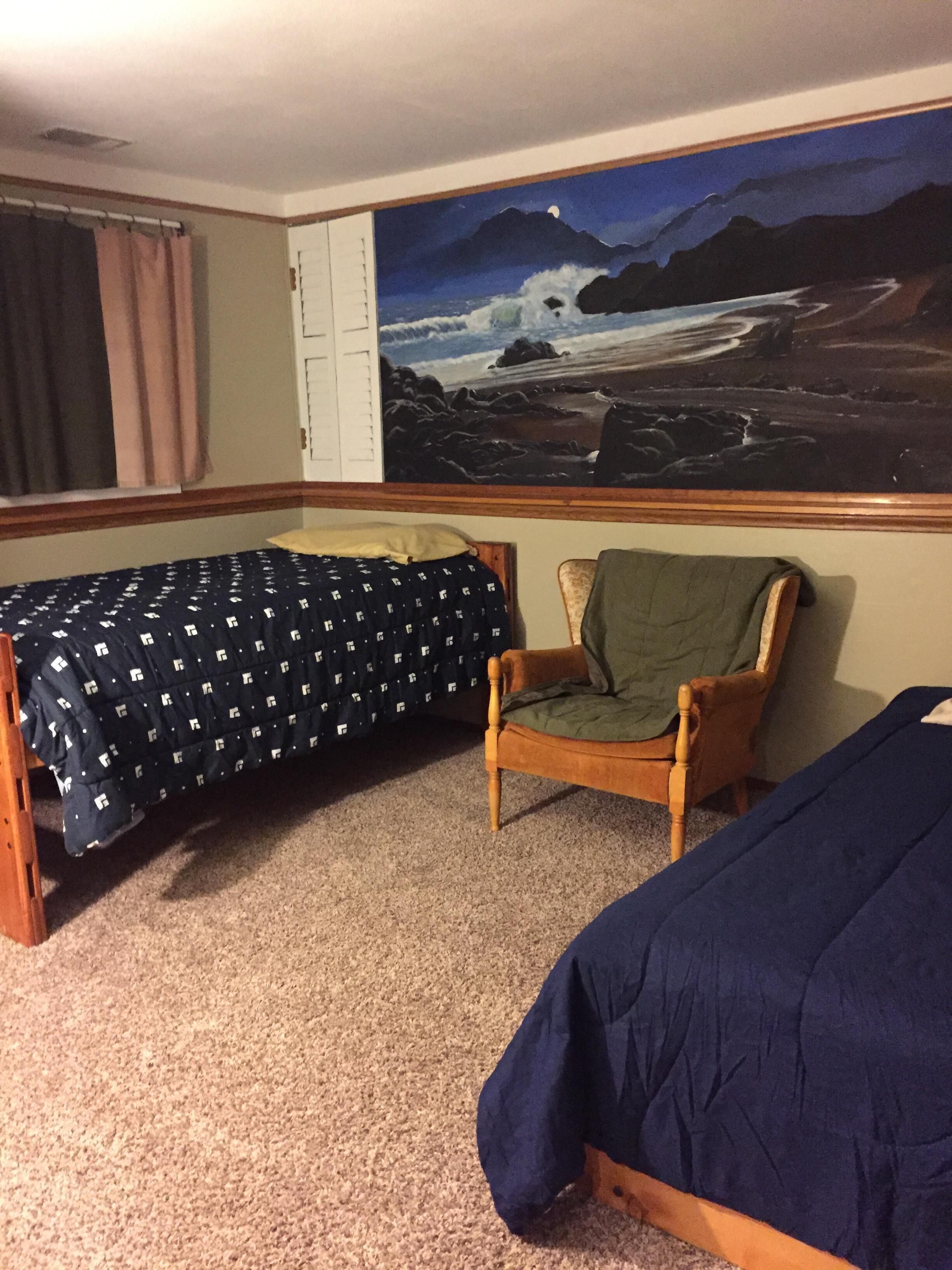 2 bedroom place great for travelers for a night, or an entire month or more!