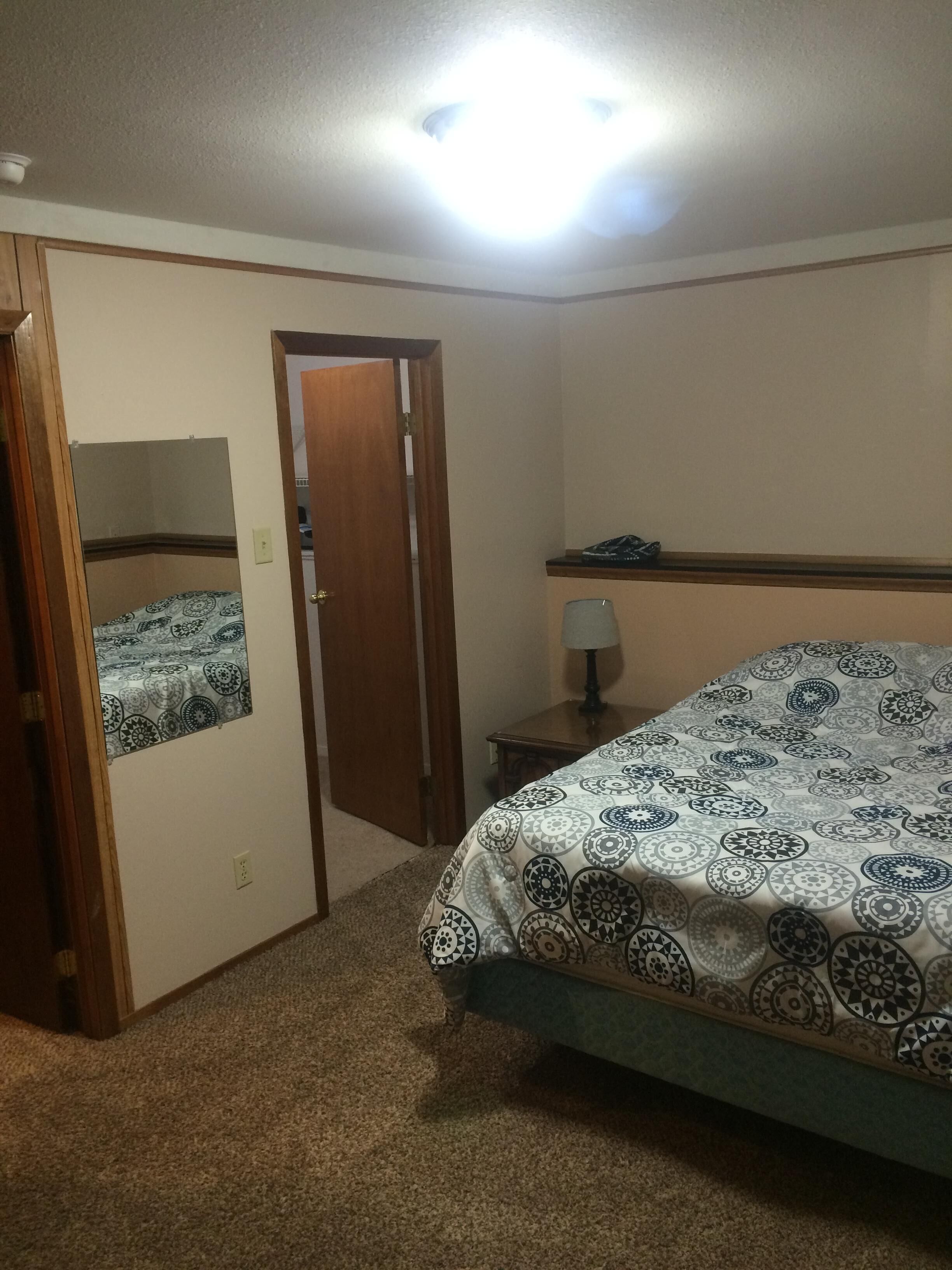 2 bedroom place great for travelers for a night, or an entire month or more!