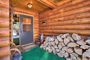 Exterior detail - Secluded Dillon Home w/ Private Hot Tub + Deck! (Dillon)