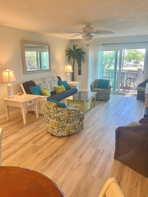 TV, ping pong, books