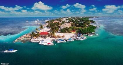 Beachfront Condo on Caye Caulker - Steps from the beach and has a pool