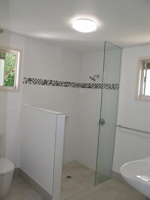 Shower, towels