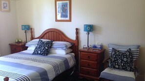 3 soverom, strykejern/-brett og sengetøy