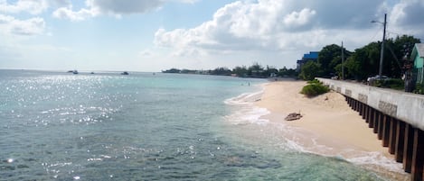 Vlak bij het strand, strandlakens