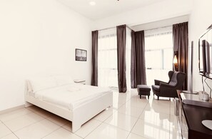 1 bedroom, iron/ironing board, Internet, bed sheets - Malaysia KL City Center @ KLCC View (Kampung Berembang)