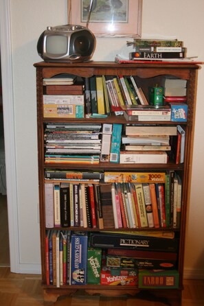 books, games and puzzles...not just for a rainy day!
