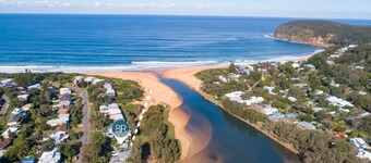 Right on the lake, easy access to beach all one level