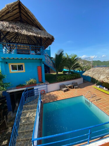 Rancho Aparte--Peaceful Private Paradise!! With stunning views of the Caribbean
