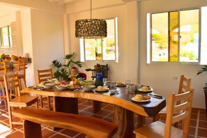 Dining - Rancho Aparte--Peaceful Private Paradise!! With stunning views of the Caribbean (Taganga)