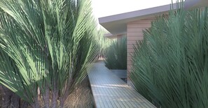 Enceinte de l’hébergement