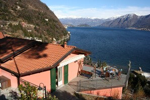 Exterior - Villa Panoramica 180 degree views of Lake Como from the wrap around terrace (Argegno)