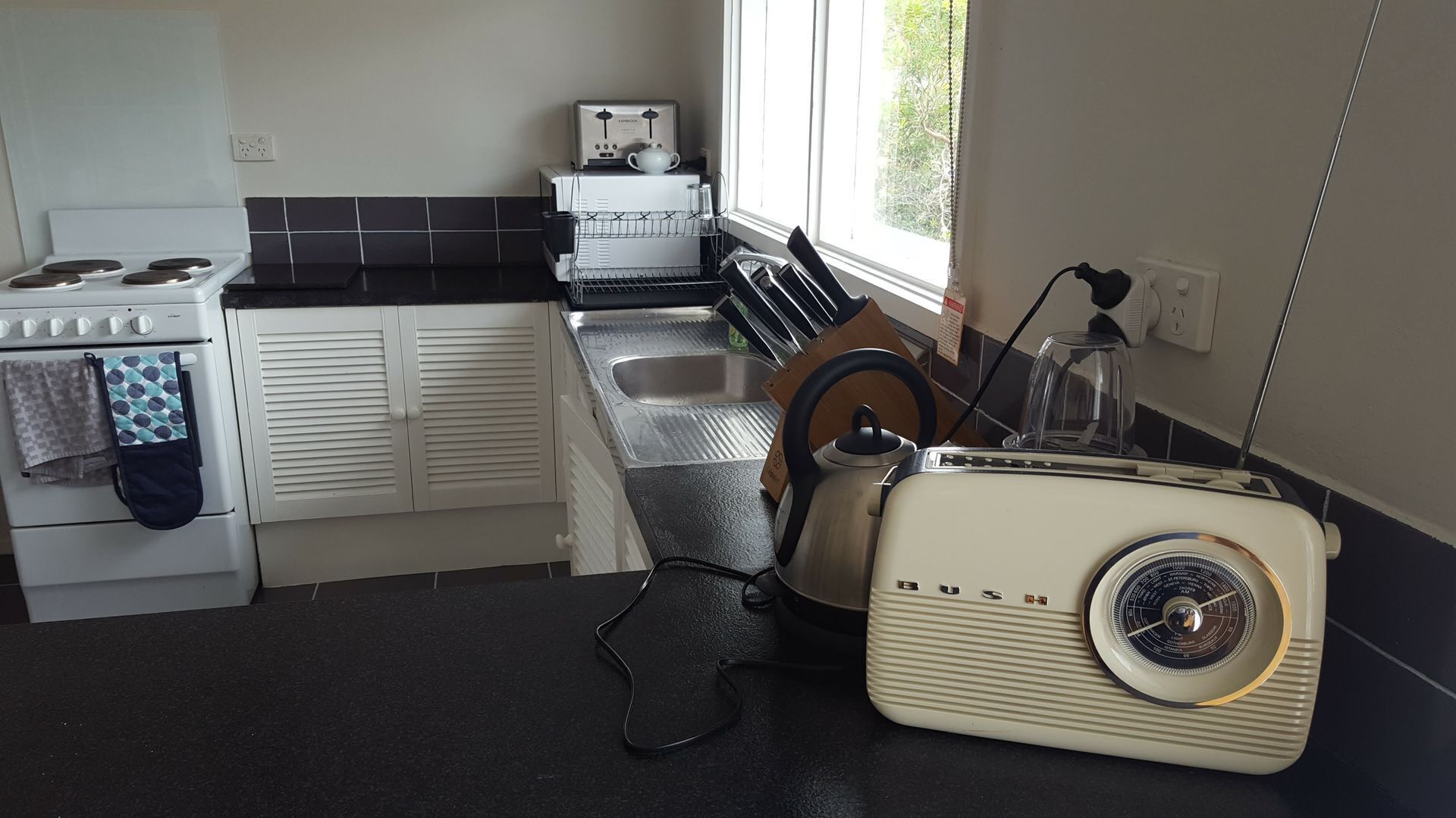House nestled in the tea trees