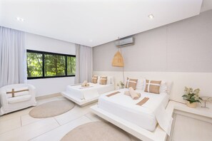 2 室のベッドルーム、セーフティボックス (室内)、アイロン / アイロン台、WiFi