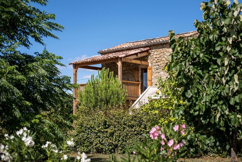 La Magnanerie - Vues fantastiques, base idéale pour l'Ardèche et Chazzezac