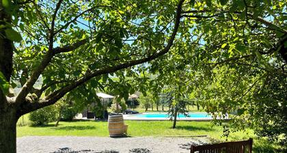 New! Charming stone house with private swimming pool in an idyllic setting