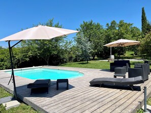 Pool -  New! Charming stone house with private swimming pool in an idyllic setting (Beaulieu)